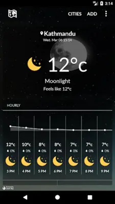 Nepal weather android App screenshot 3